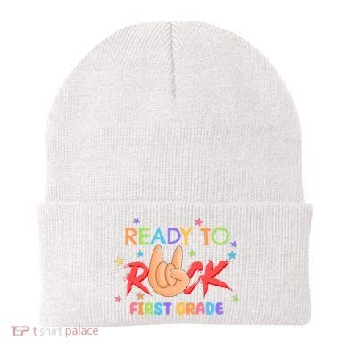 Ready To Rock First Grade Beanie