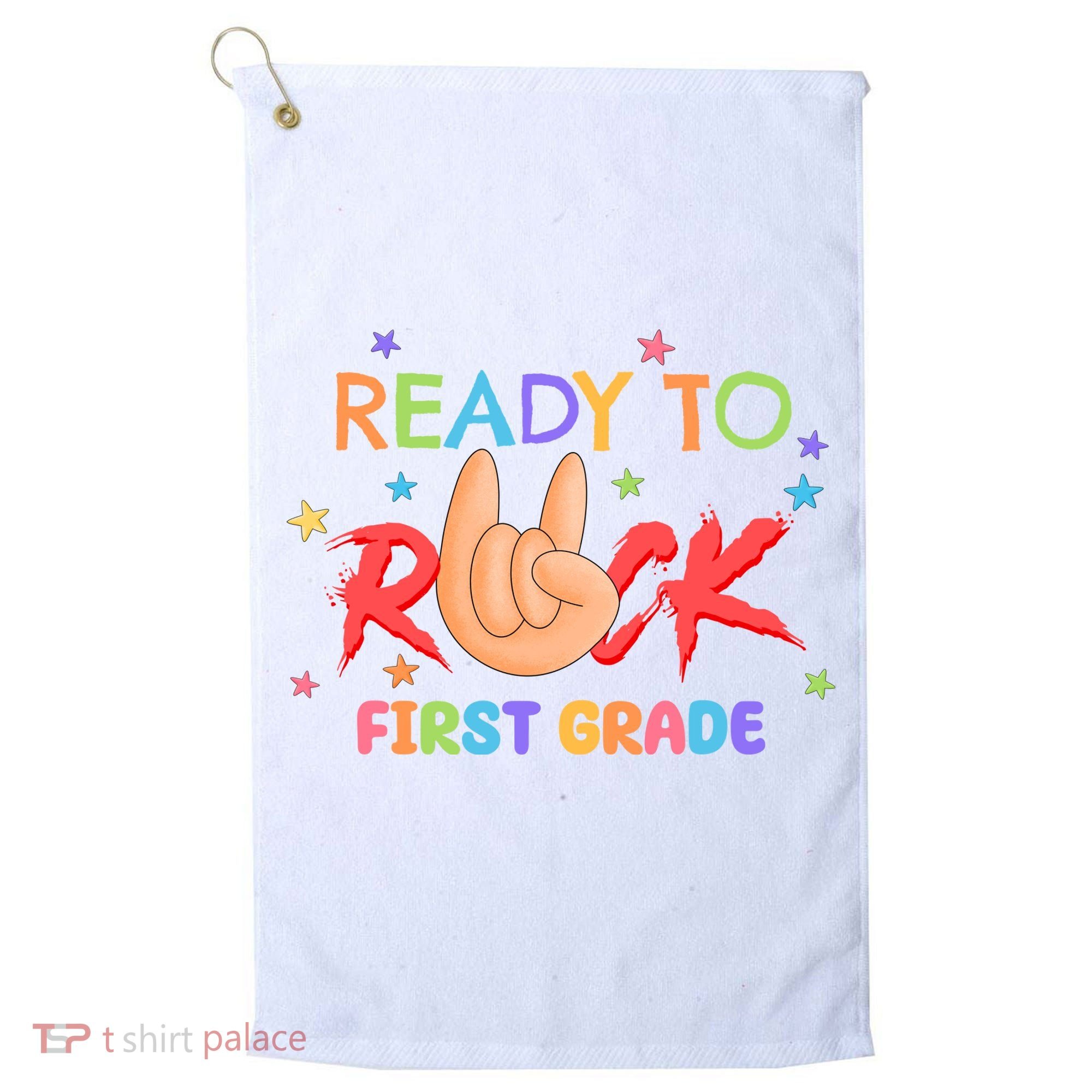 Ready To Rock First Grade Golf Towel