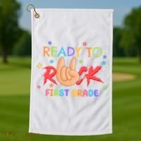 Ready To Rock First Grade Golf Towel thumb 1