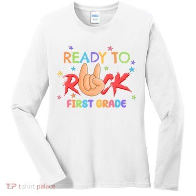 Ready To Rock First Grade Women's Long Sleeve Shirt