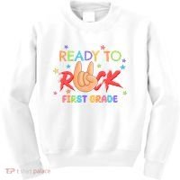Ready To Rock First Grade Kids Sweatshirt thumb 0
