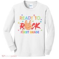 Ready To Rock First Grade Kids Long Sleeve Shirt thumb 0