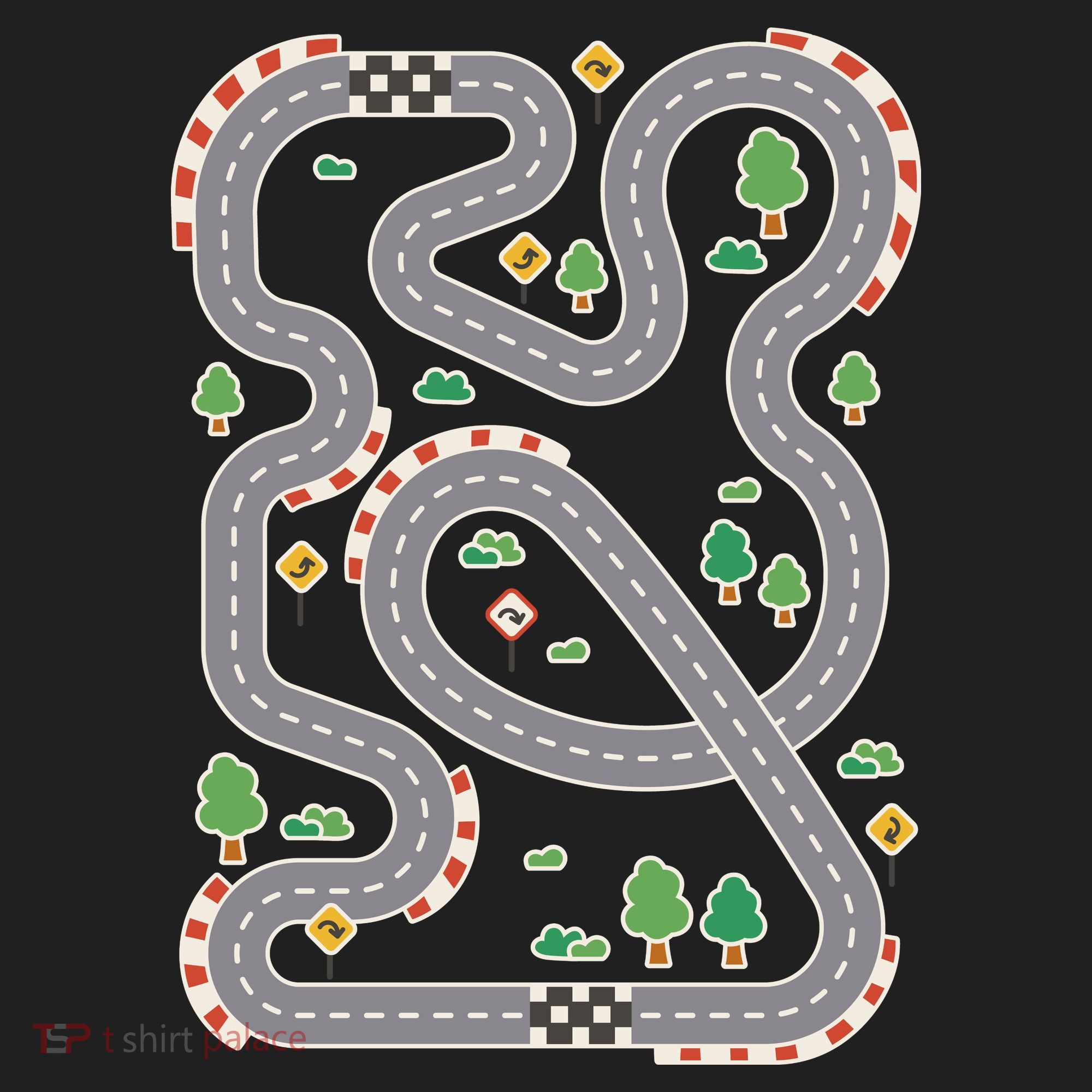 Racing Track Tumbler