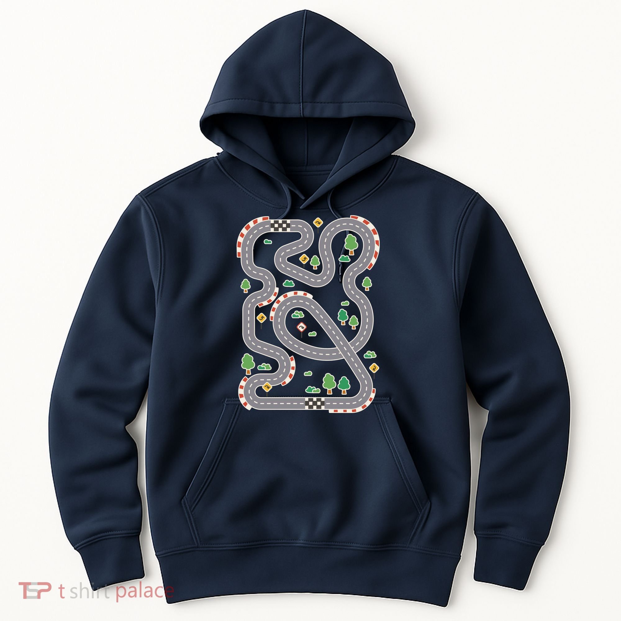 Racing Track Hoodie