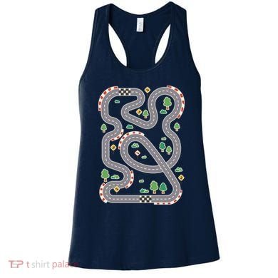 Racing Track Women's Tank Top