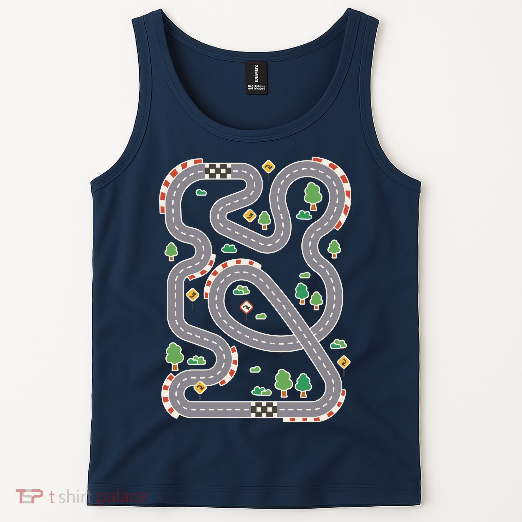 Racing Track Tank Top