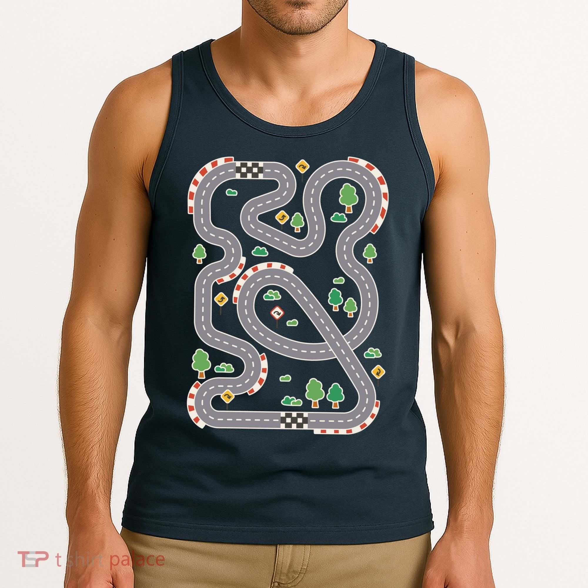 Racing Track Tank Top
