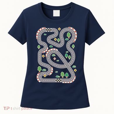 Racing Track Women's T-Shirt