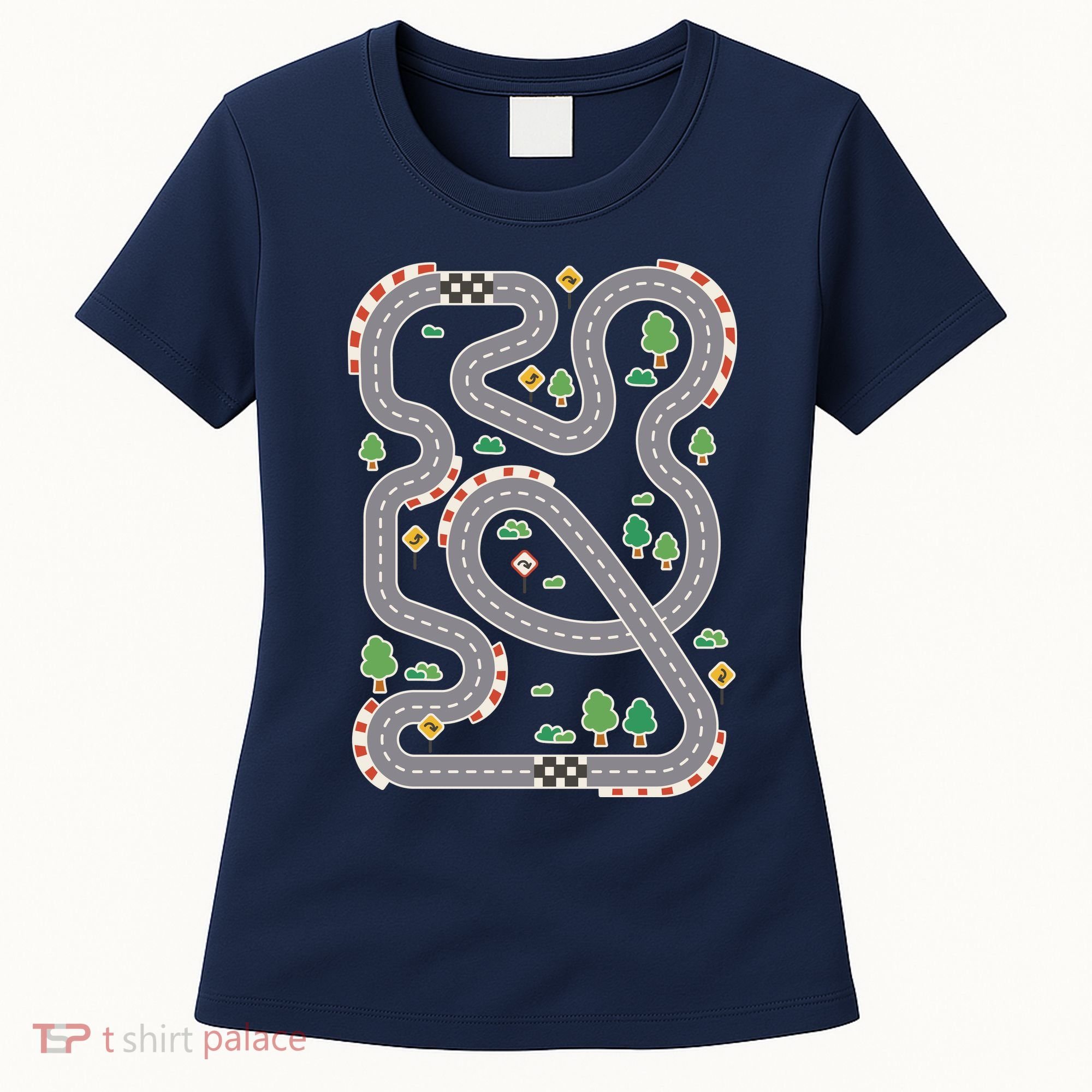 Racing Track Women's T-Shirt