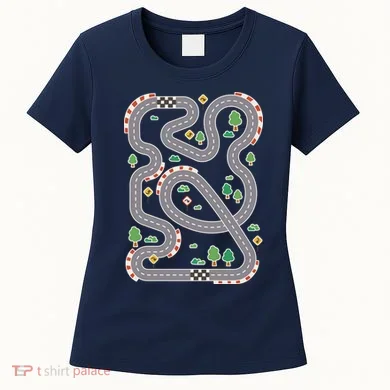 Racing Track Women's T-Shirt