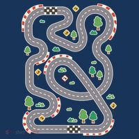 Racing Track Women's T-Shirt thumb 6