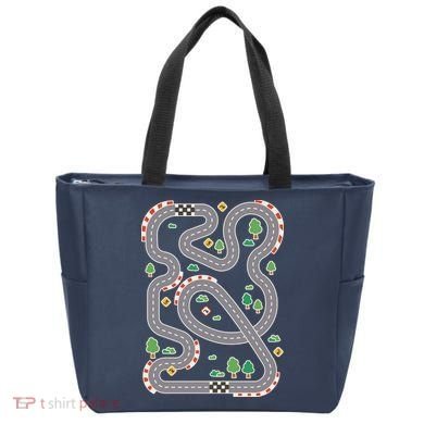 Racing Track Tote Bag