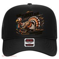 Run Turkey Run! Funny Thanksgiving Escape Running Costume Gift Hat thumb 0