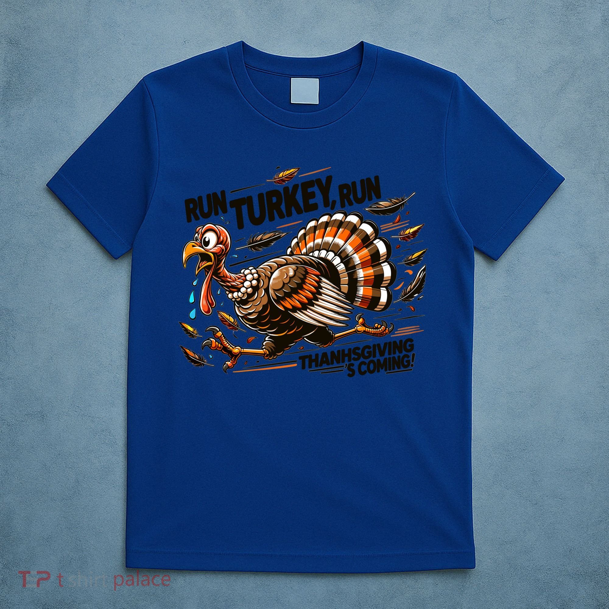 Run Turkey Run! Funny Thanksgiving Escape Running Costume Gift T-Shirt