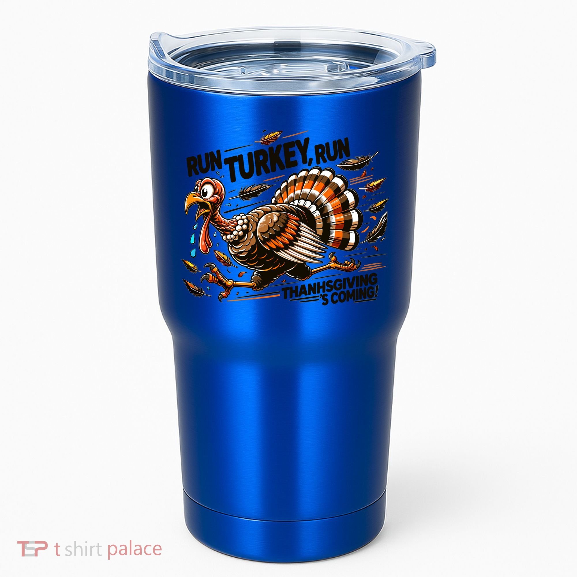 Run Turkey Run! Funny Thanksgiving Escape Running Costume Gift Tumbler