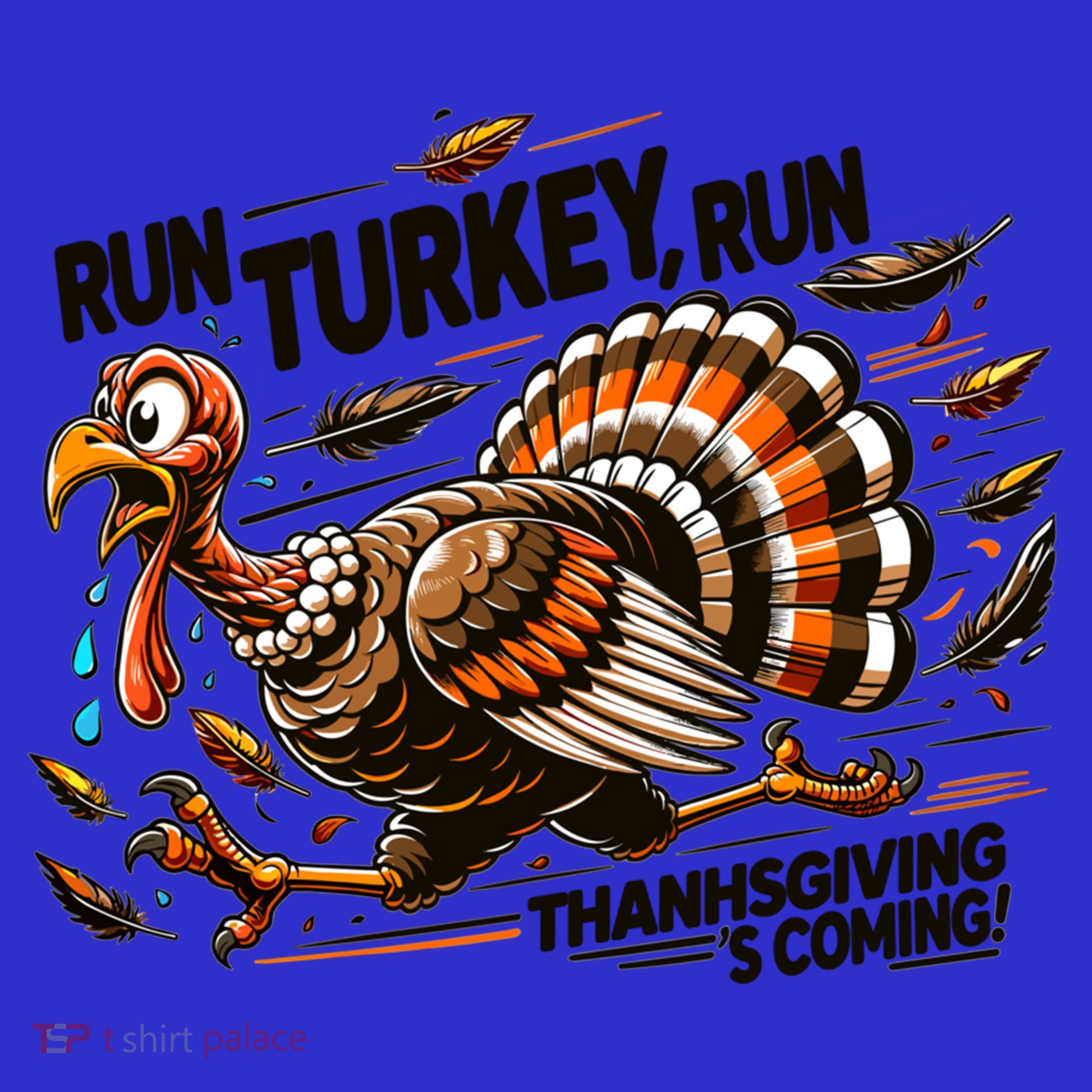 Run Turkey Run! Funny Thanksgiving Escape Running Costume Gift Baby Bodysuit