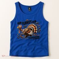 Run Turkey Run! Funny Thanksgiving Escape Running Costume Gift Tank Top thumb 2