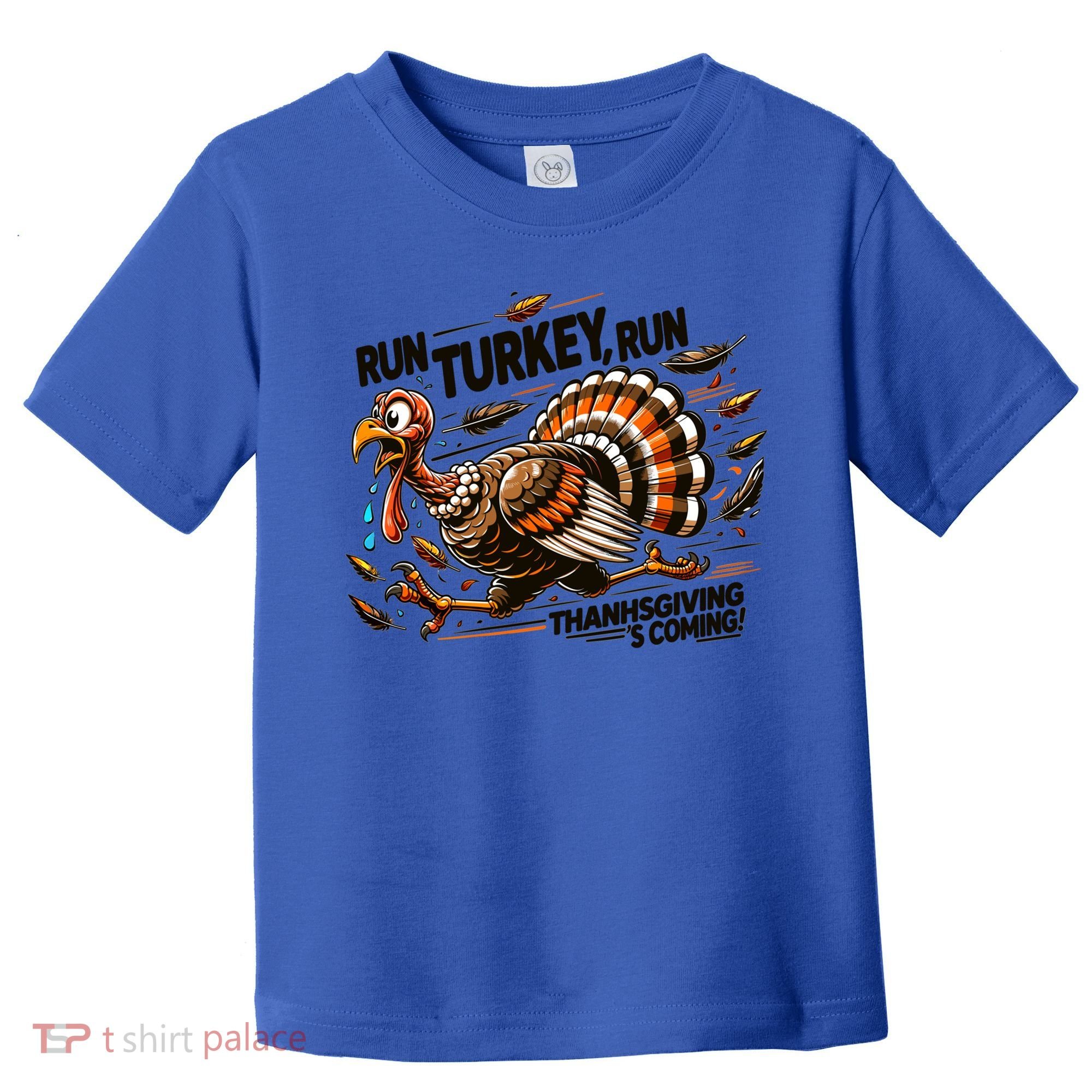 Run Turkey Run! Funny Thanksgiving Escape Running Costume Gift Toddler T-Shirt