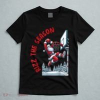 Rizz The Season Santa Claus Basketball Funny Christmas T-Shirt thumb 5