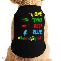 Reading Teacher Squad Oh The Places One Two Red Blue Fish Doggie Tank thumb 0