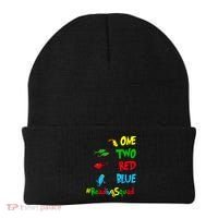 Reading Teacher Squad Oh The Places One Two Red Blue Fish Beanie thumb 0