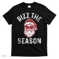 Rizz The Season Funny Christmas Santa Claus Rizzler T-Shirt thumb 0