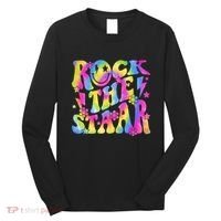 Rock The Staar Rock The Test Test Day Teachers Motivational Long Sleeve Shirt thumb 0