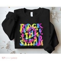 Rock The Staar Rock The Test Test Day Teachers Motivational Sweatshirt thumb 2