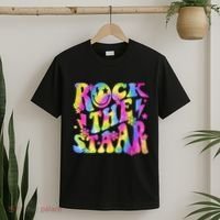 Rock The Staar Rock The Test Test Day Teachers Motivational T-Shirt thumb 2