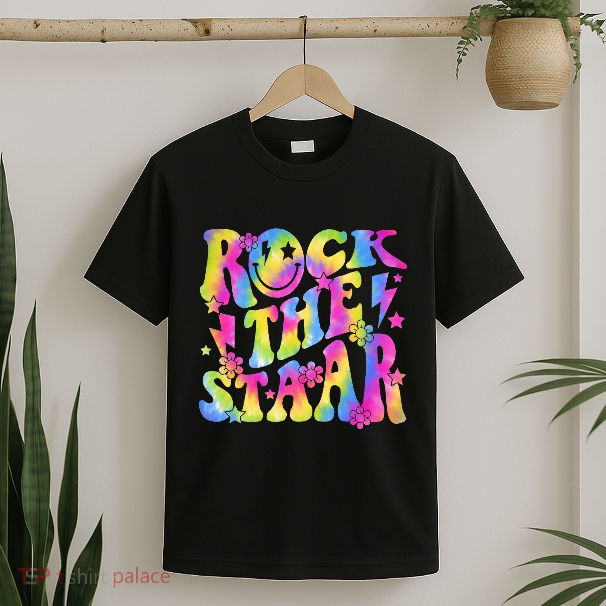 Rock The Staar Rock The Test Test Day Teachers Motivational T-Shirt