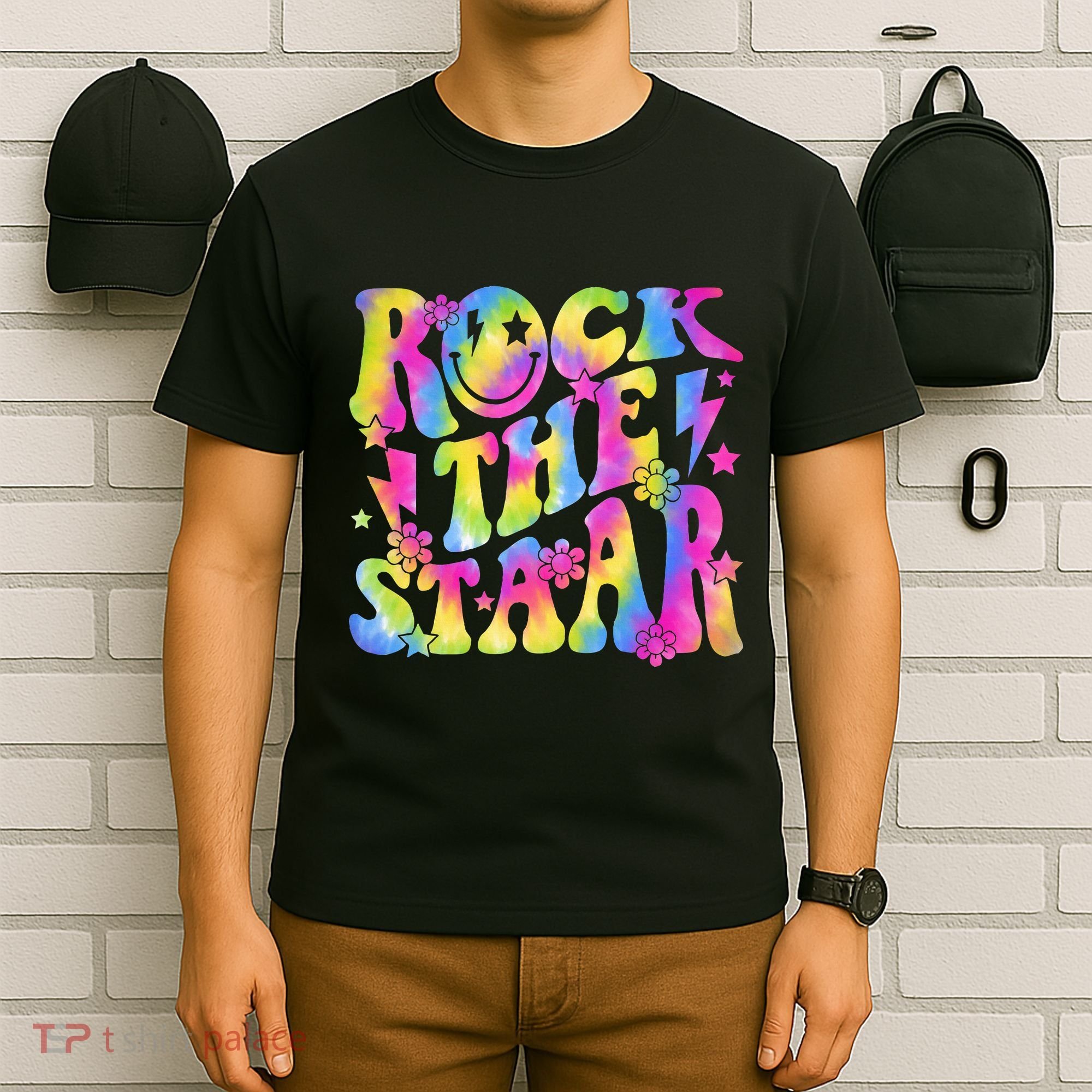 Rock The Staar Rock The Test Test Day Teachers Motivational T-Shirt