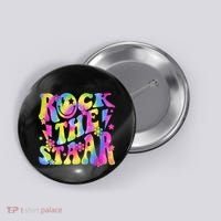 Rock The Staar Rock The Test Test Day Teachers Motivational Button thumb 0