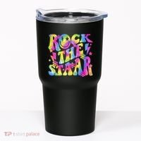 Rock The Staar Rock The Test Test Day Teachers Motivational Tumbler thumb 0