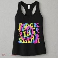 Rock The Staar Rock The Test Test Day Teachers Motivational Women's Tank Top thumb 3