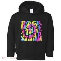 Rock The Staar Rock The Test Test Day Teachers Motivational Toddler Hoodie thumb 0
