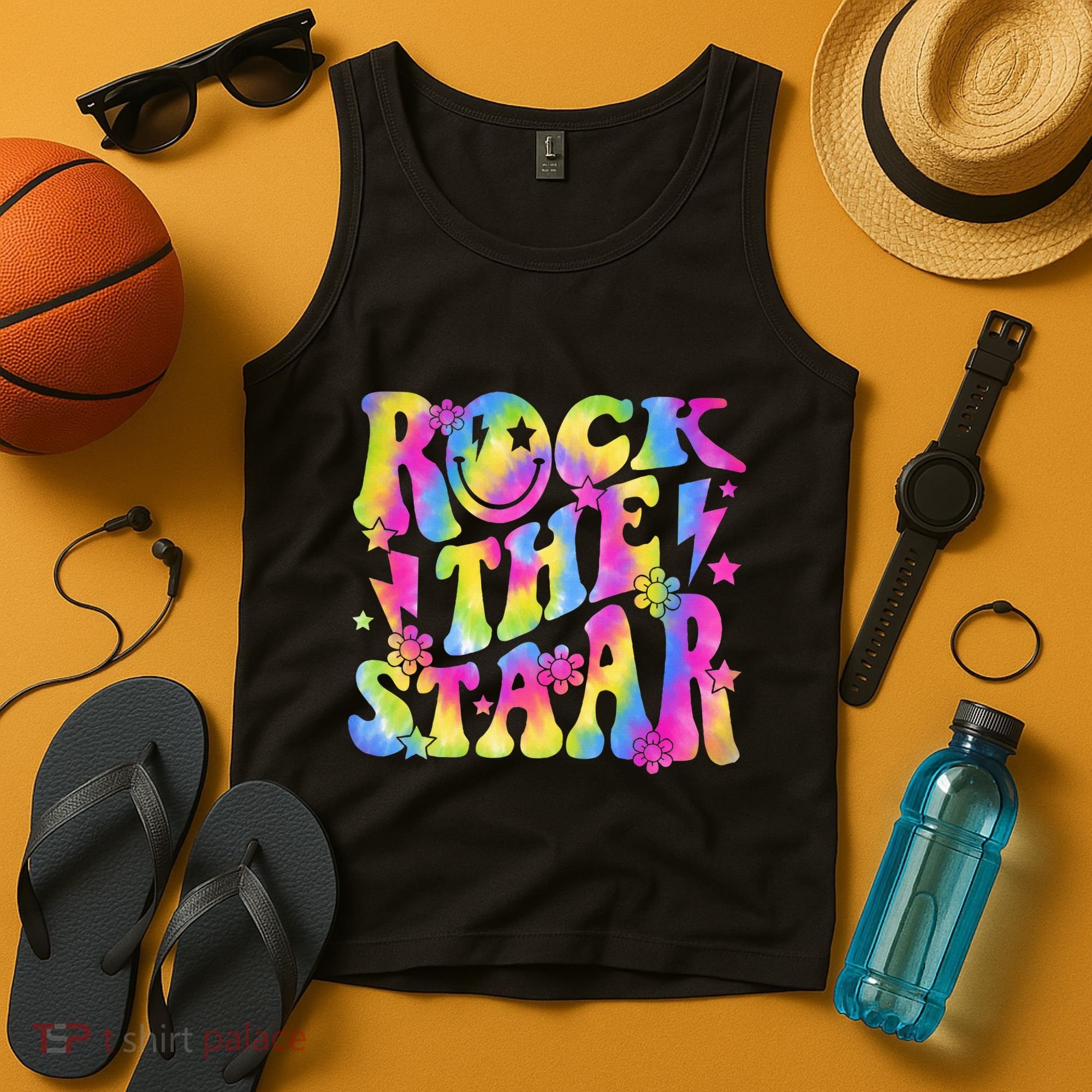 Rock The Staar Rock The Test Test Day Teachers Motivational Tank Top