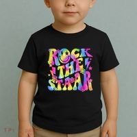 Rock The Staar Rock The Test Test Day Teachers Motivational Toddler T-Shirt thumb 2