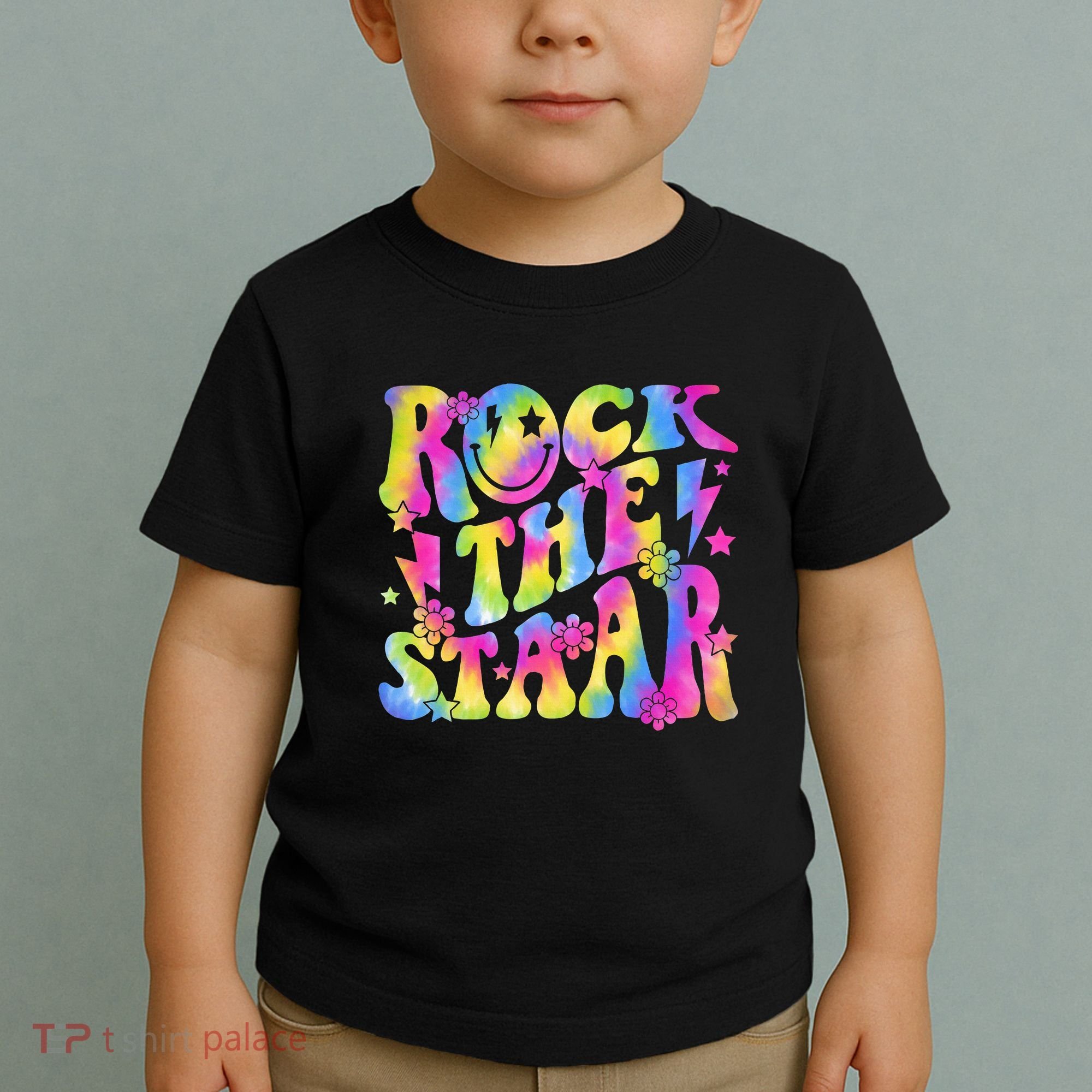 Rock The Staar Rock The Test Test Day Teachers Motivational Toddler T-Shirt
