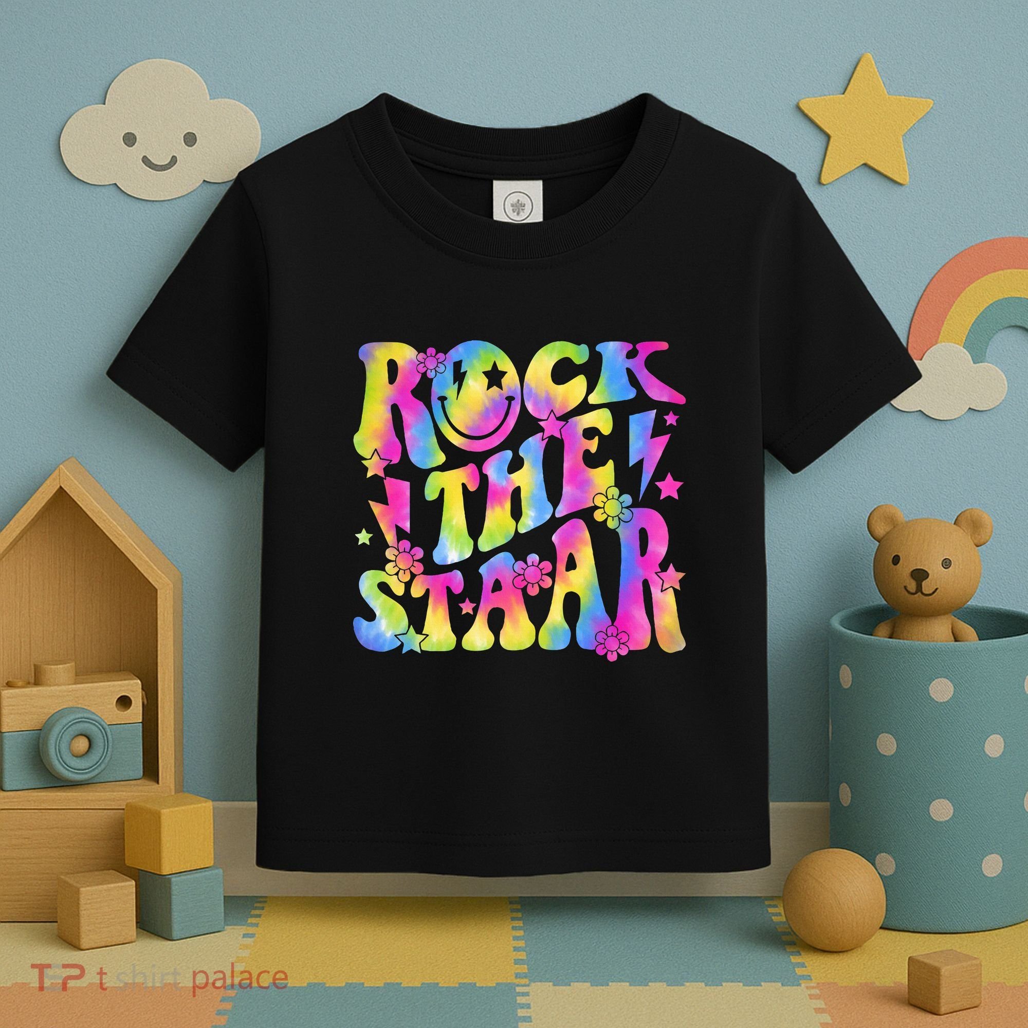 Rock The Staar Rock The Test Test Day Teachers Motivational Toddler T-Shirt