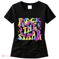 Rock The Staar Rock The Test Test Day Teachers Motivational Women's T-Shirt thumb 0