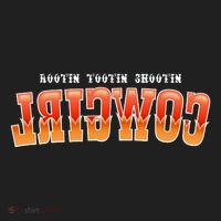 Rootin Tootin Shootin Reverse Cowgirl Western Logo Tumbler thumb 3