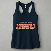 Rootin Tootin Shootin Reverse Cowgirl Western Logo Women's Tank Top thumb 3
