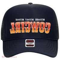 Rootin Tootin Shootin Reverse Cowgirl Western Logo Hat thumb 0