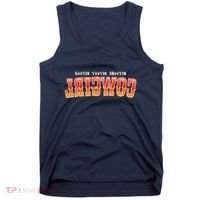 Rootin Tootin Shootin Reverse Cowgirl Western Logo Tank Top thumb 0
