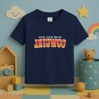 Rootin Tootin Shootin Reverse Cowgirl Western Logo Toddler T-Shirt thumb 3