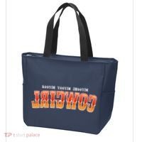 Rootin Tootin Shootin Reverse Cowgirl Western Logo Tote Bag thumb 3