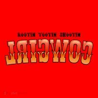 Rootin Tootin Shootin Reverse Cowgirl Western Logo Santa Hat thumb 1