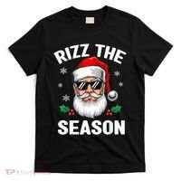 Rizz The Season Santa Funny Christmas T-Shirt thumb 0