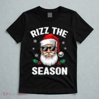 Rizz The Season Santa Funny Christmas T-Shirt thumb 5