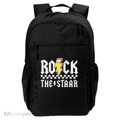 Rock The Staar Motivational Testing Day For Teacher Student Backpack
